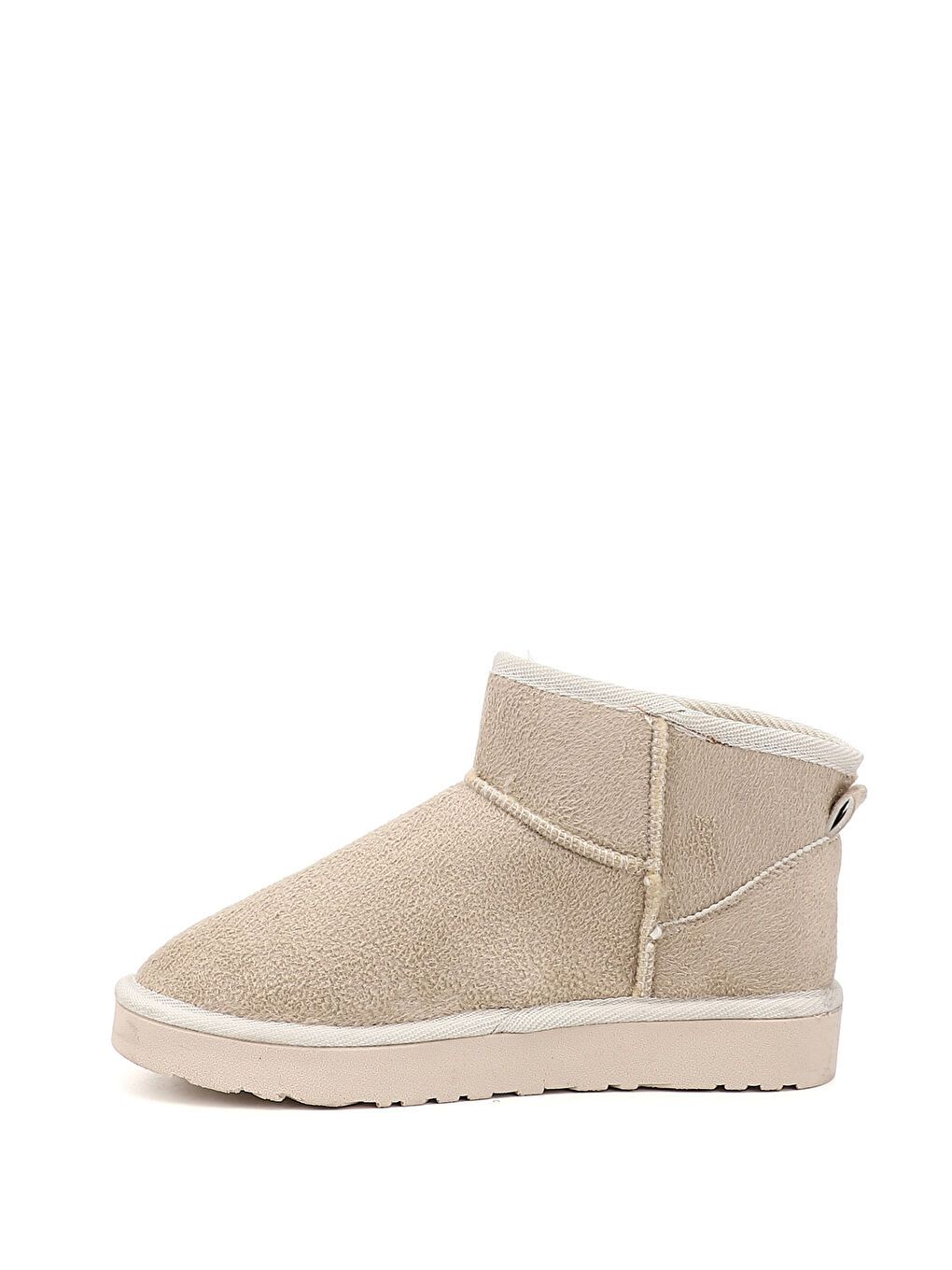 Bej Kadın BEJ Mini Kürklü Bot-2