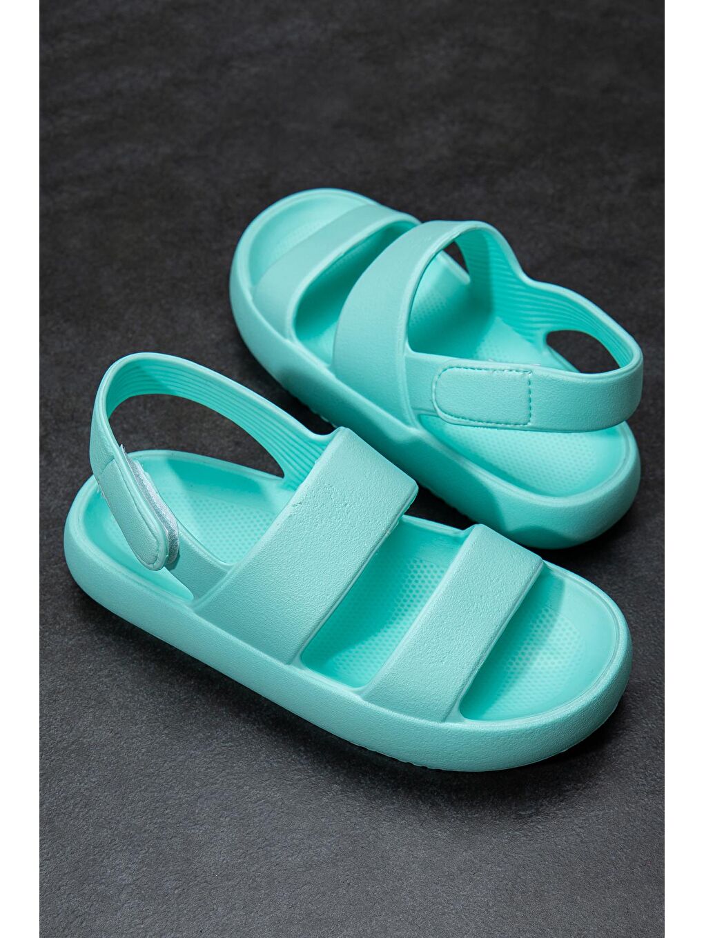 Yeşil D105 Günlük Ortopedik Kadın Terlik