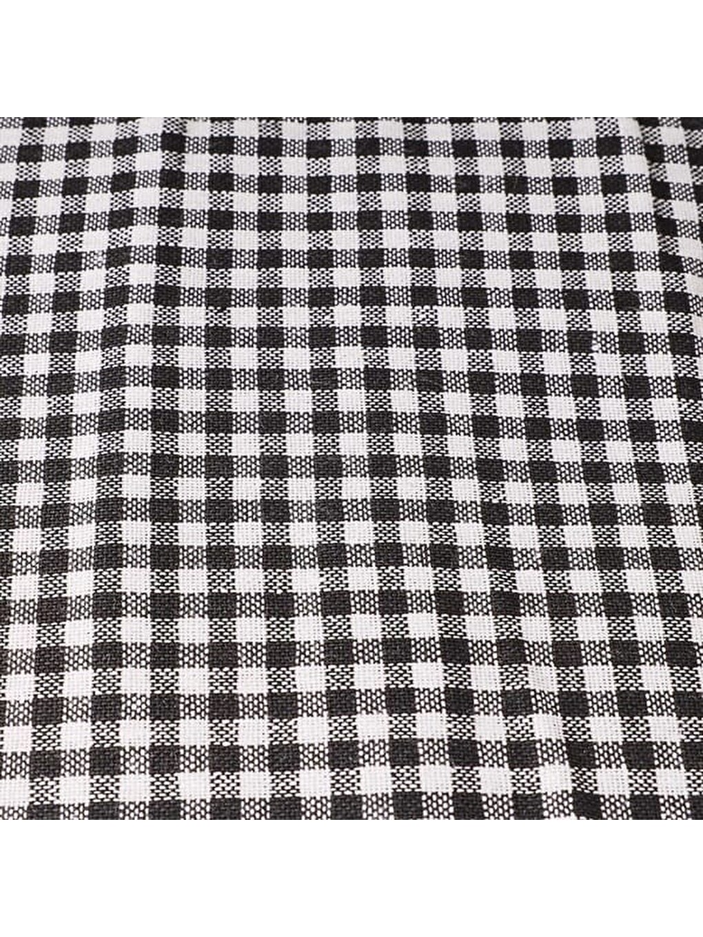 Soft Dama Masa Örtüsü - Siyah - 150x150 cm-1