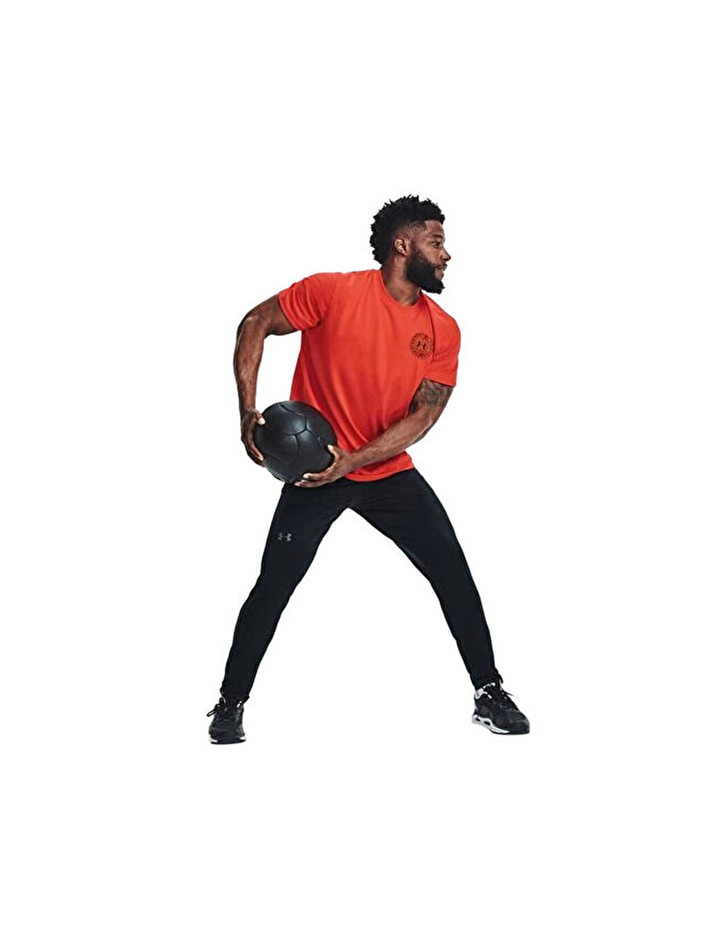 Ua Unstoppable Tapered Pants Erkek Günlük Eşofman Altı 1352028-001 Siyah-3