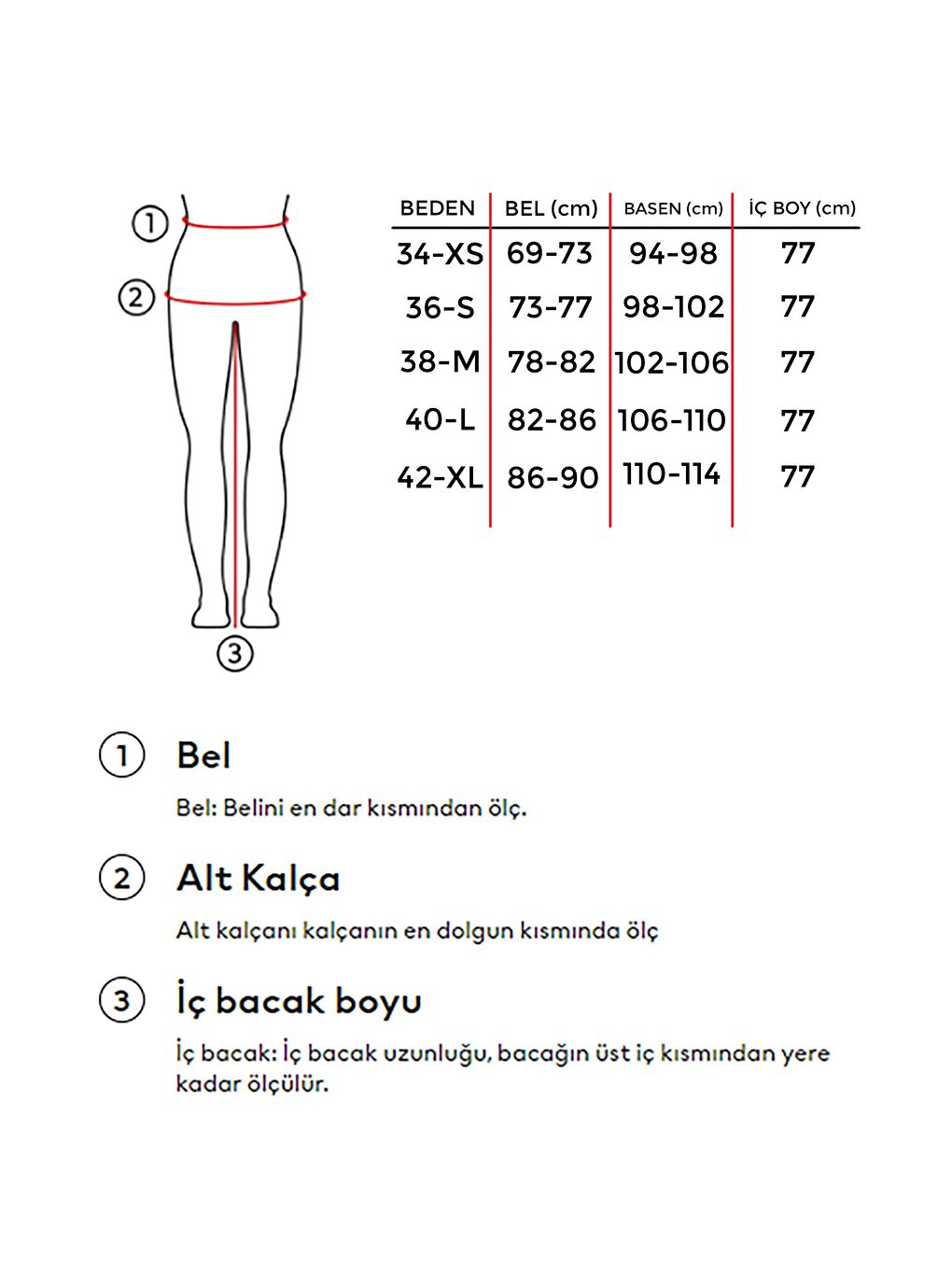 it's basic Bej Kadın Raw  Renk Skater Fit Bol Kesim Denim - 5