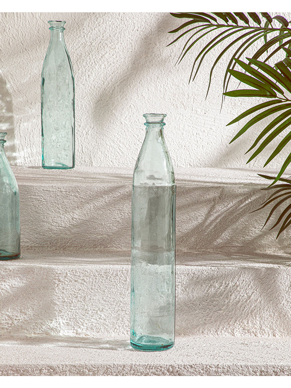 Recycled Bottle Cam Vazo Yeşil