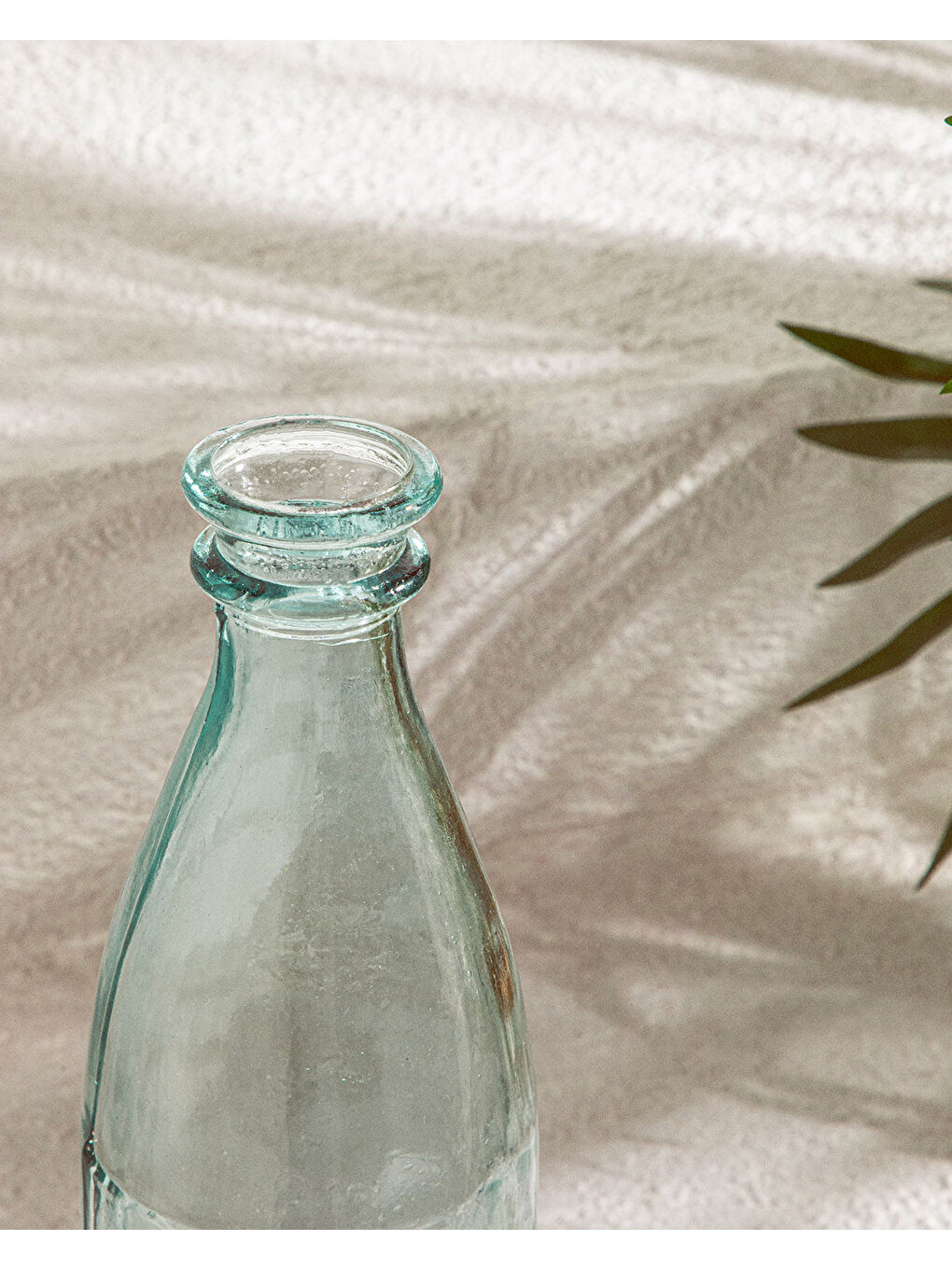 Recycled Bottle Cam Vazo Yeşil-1