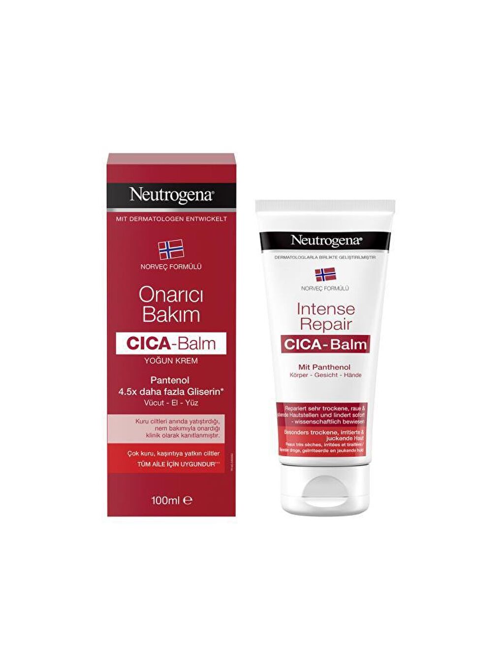 Neutrogena Renksiz Onarıcı Bakım CICA Balm Yoğun Krem - 1