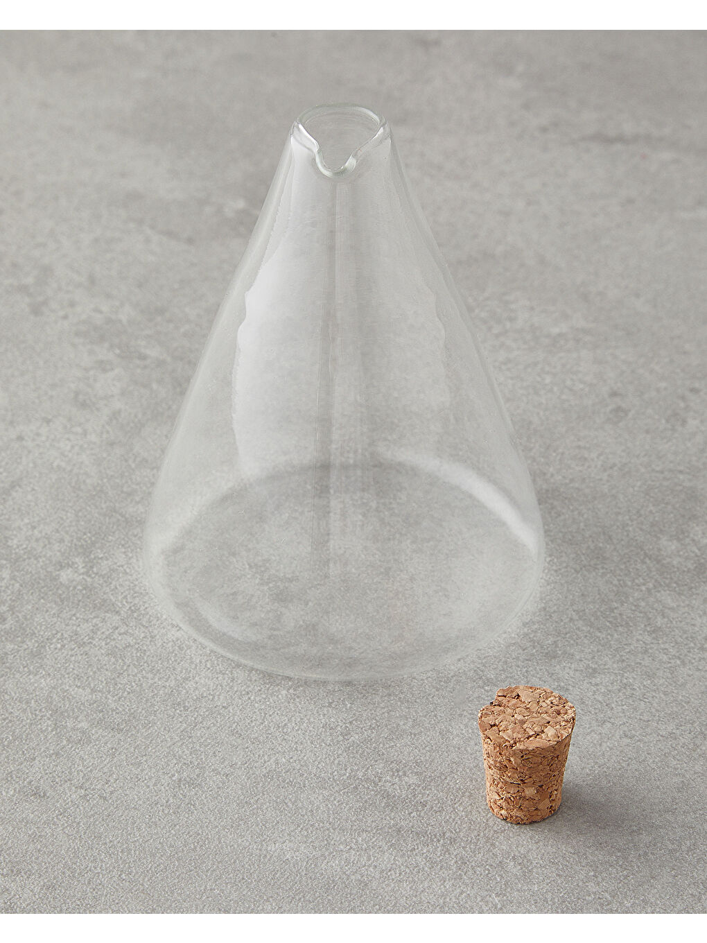 Renksiz Simple Cam 2'li Yağlık - Sirkelik 180 ml Şeffaf-2