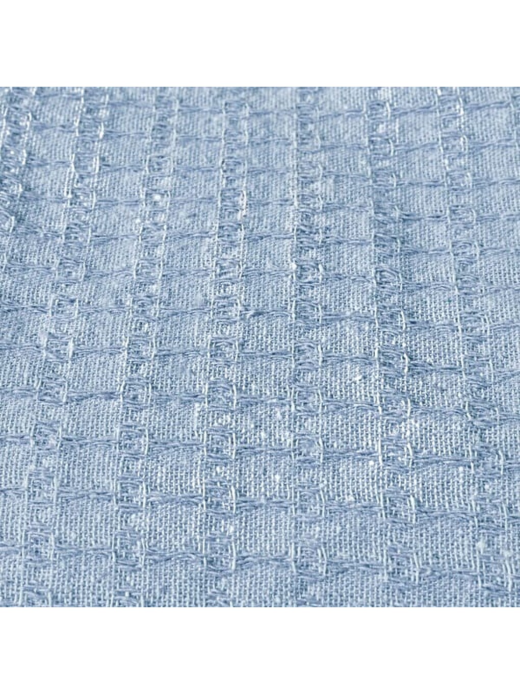 Soft Milva Çift Kişilik Çok Amaçlı Örtü - Mavi - 200x230 cm-1