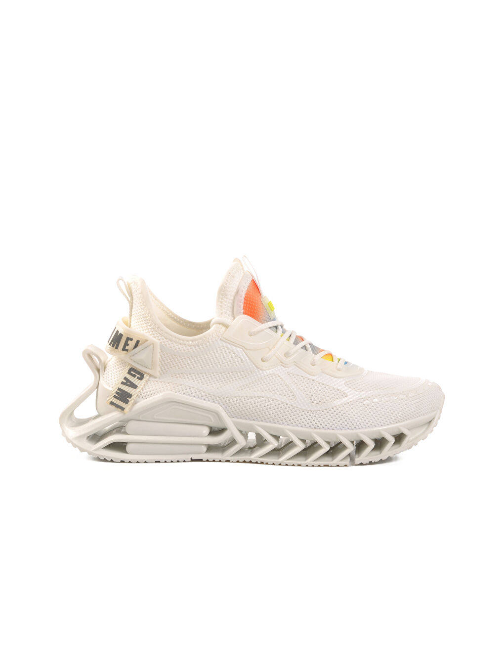 Beyaz Fileli Hava Alabilen Memory Foam Erkek Sneaker Bright M