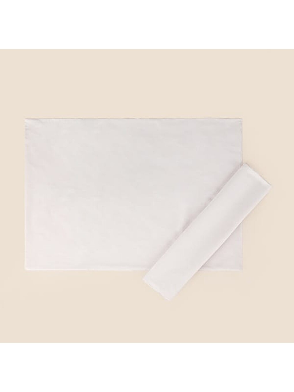 Soft Eco 2'li Yastık Kılıfı - Bej - 50x70 Cm