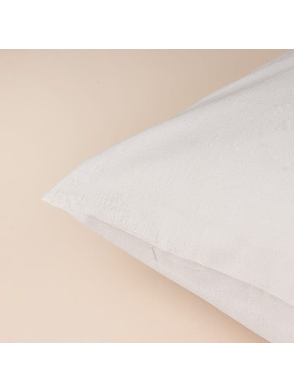 Soft Eco 2'li Yastık Kılıfı - Bej - 50x70 Cm-1