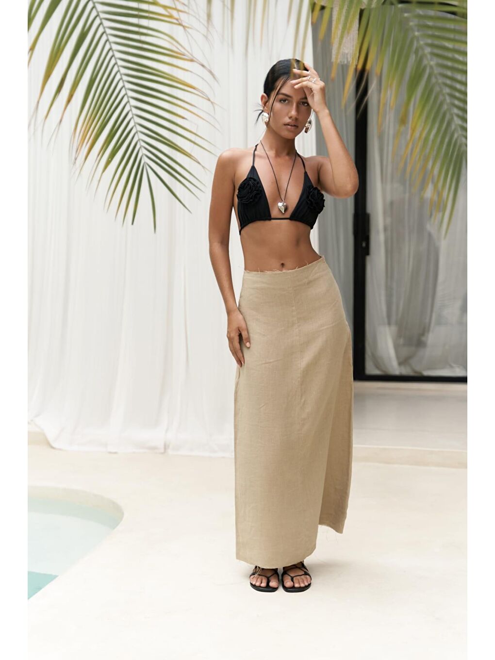 2798 - Samir Pis Detay Haki Keten Etek