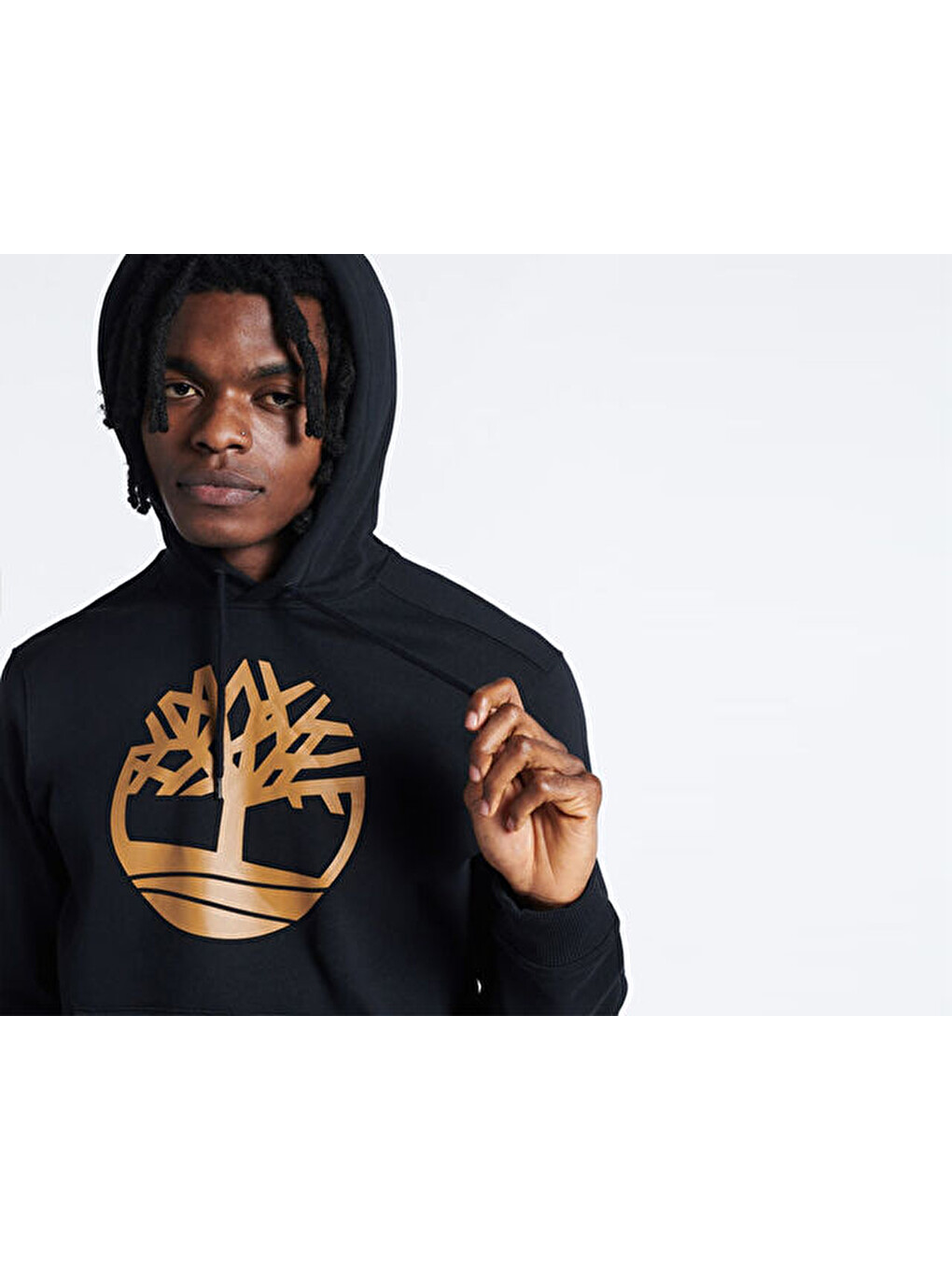 Core Logo P/o Hood Bb Erkek Günlük Sweatshirts Tb0a2bjhp561 Siyah-3