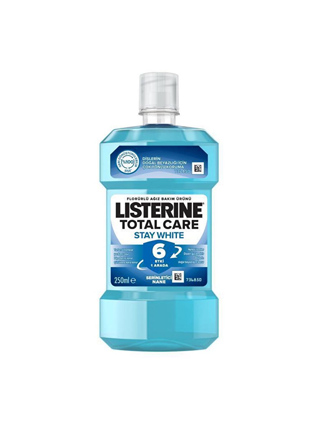 Listerine Stay White Ağız Bakım Suyu 250 ml - 1