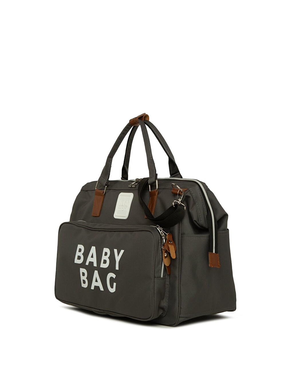 Baby Bag Baskılı Geniş Cepli Anne Bebek Çantası-1