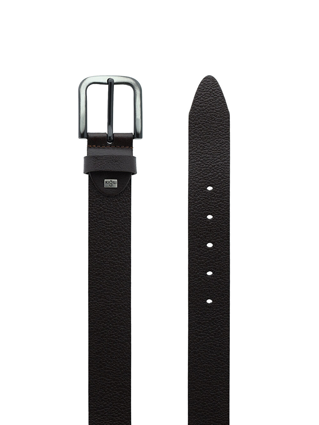 Kahverengi Deri Spor Kemer-1