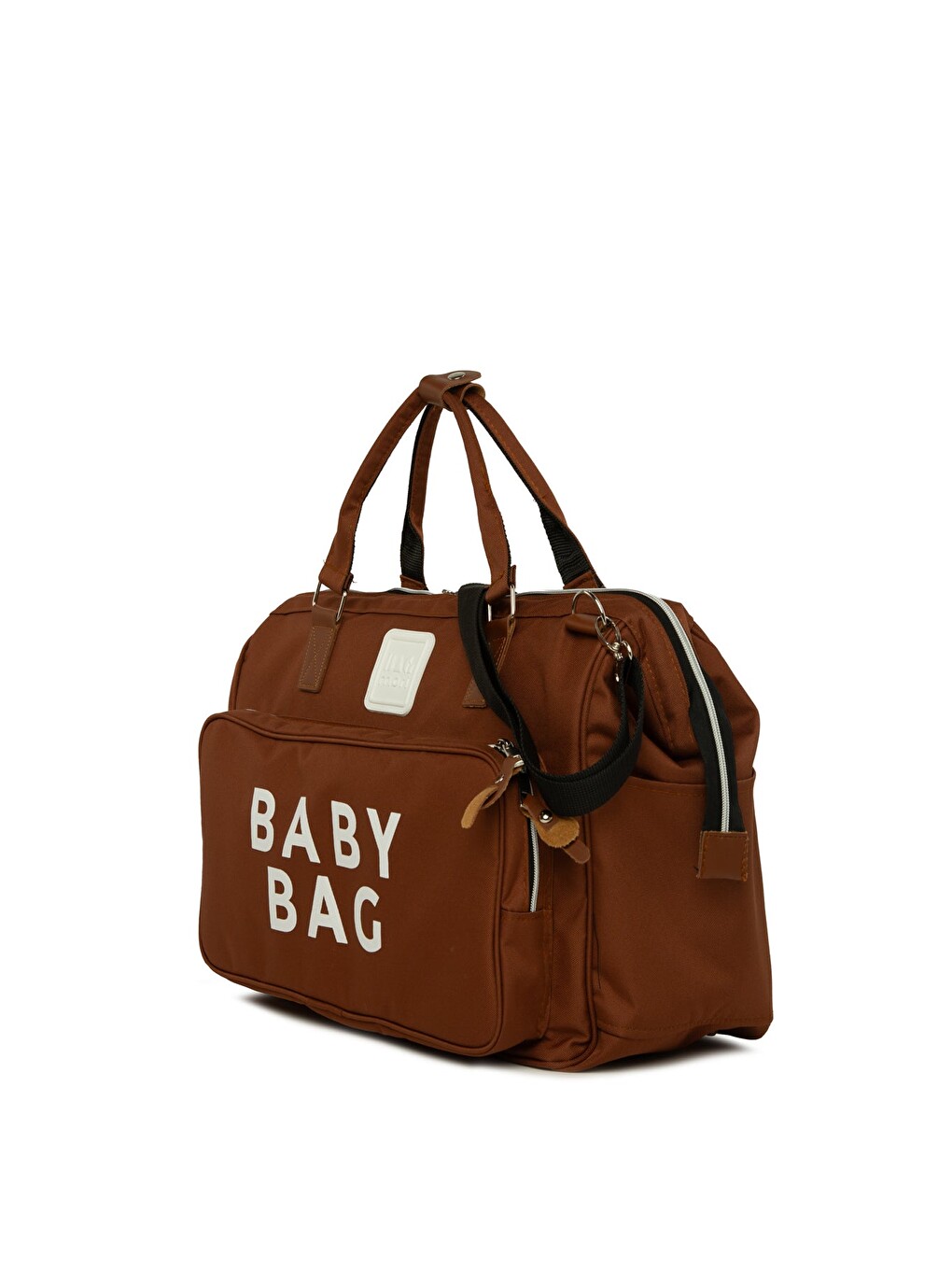 Baby Bag Baskılı Geniş Cepli Anne Bebek Çantası-1