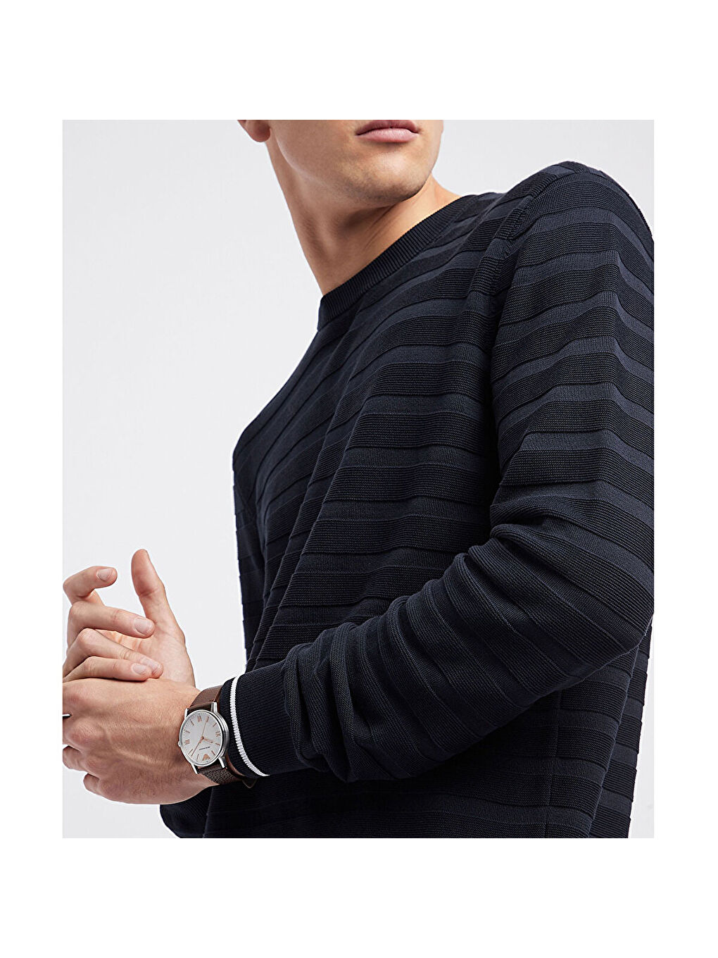 Kahverengi AR11173 Erkek Kol Saati-2