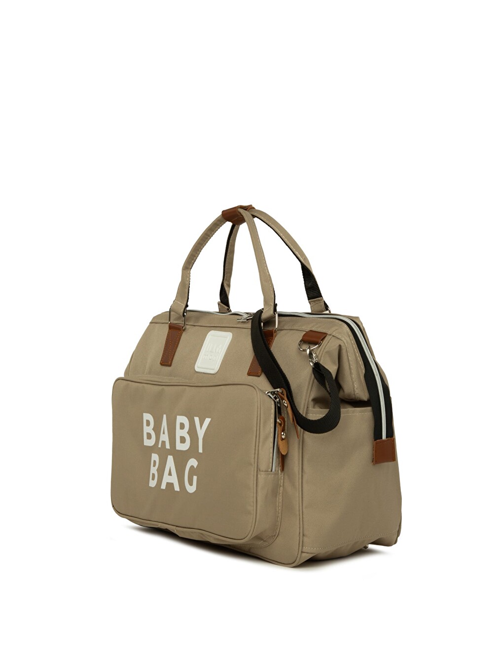 Baby Bag Baskılı Geniş Cepli Anne Bebek Çantası-1