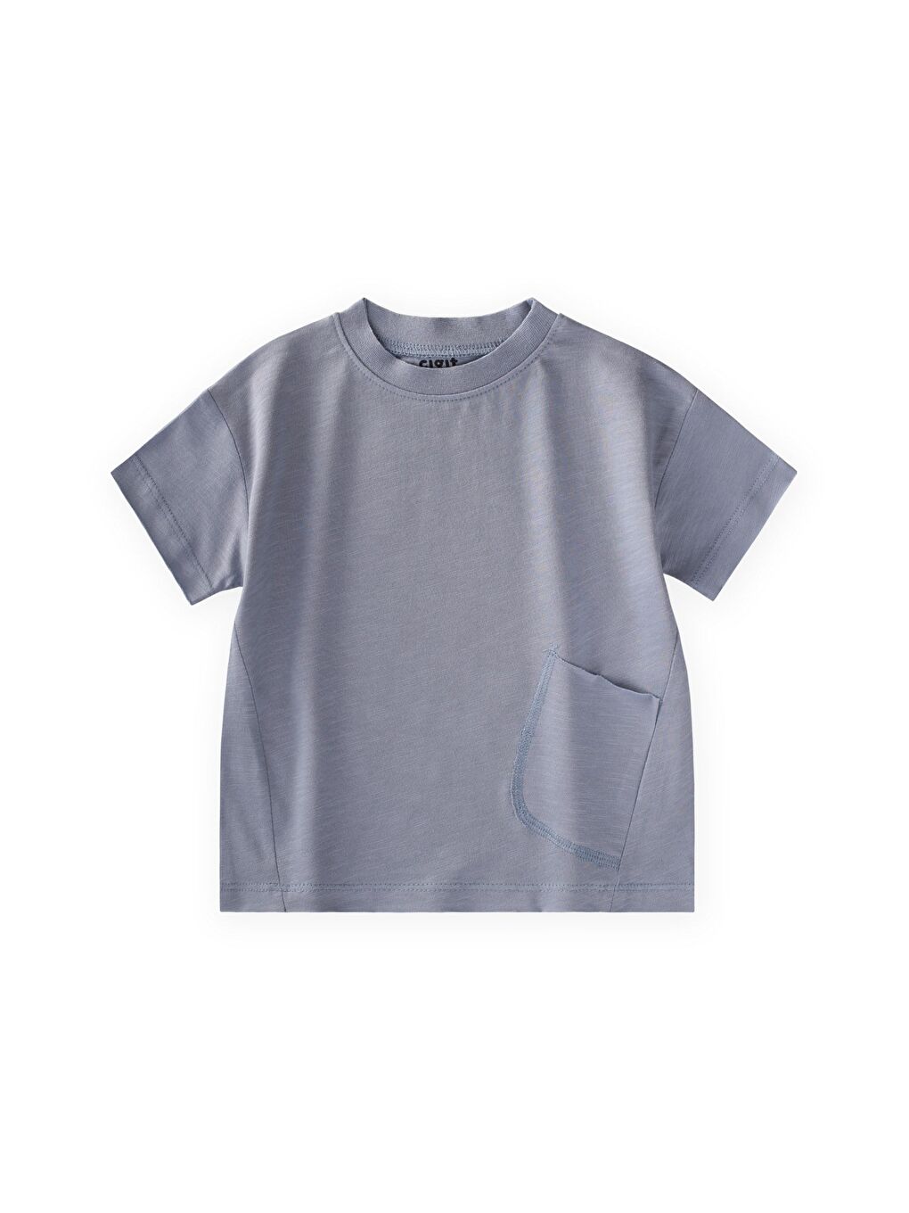 T-Shirt 1-8 Yaş Pastel Mavi