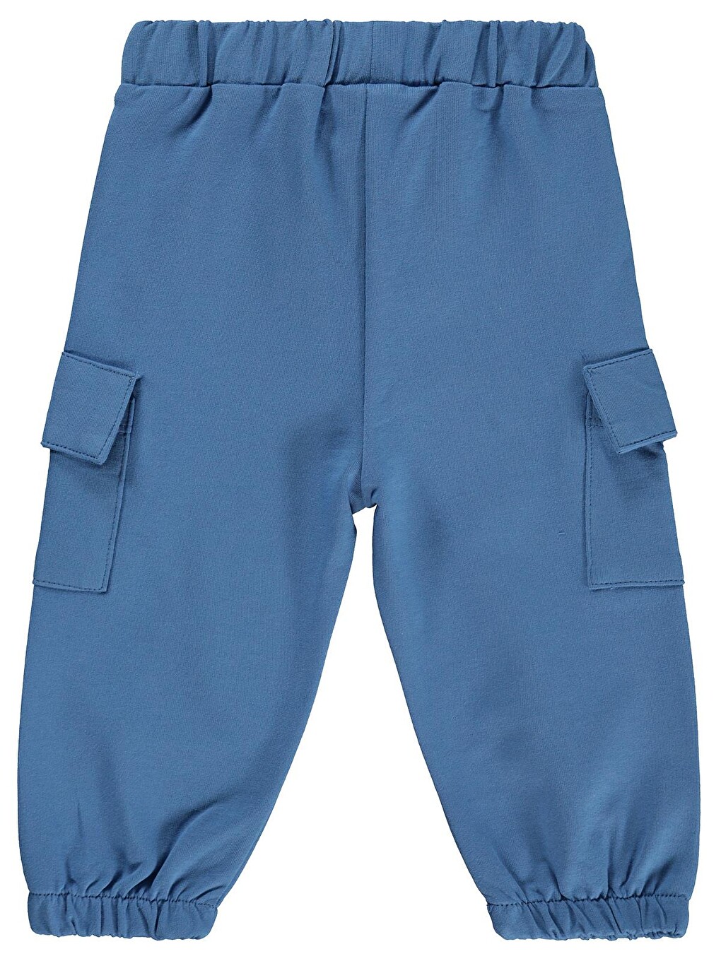 İndigo Baby Kargo Cepli 6-18 Ay Eşofman Altı - Mavi-1