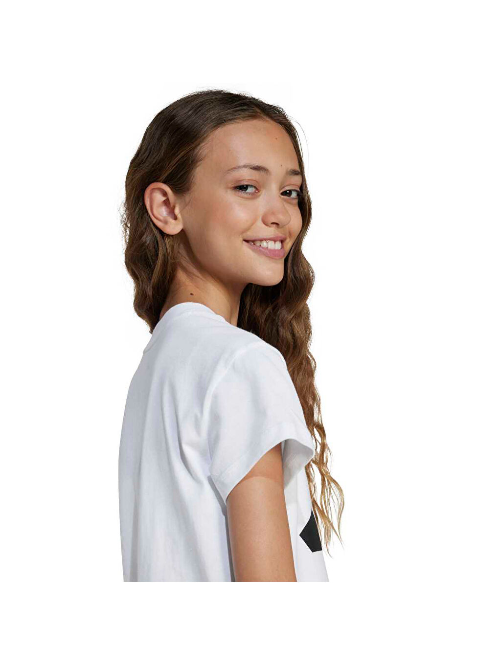Essentials Çocuk Beyaz Yuvarlak Yaka Tişört-2