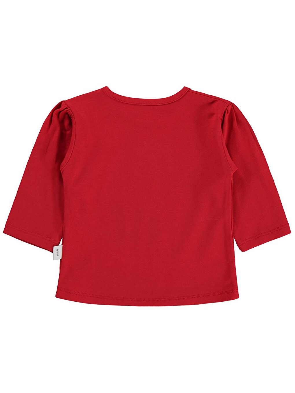Baby Düz Basic 6-18 Ay Sweatshirt - Kırmızı-1