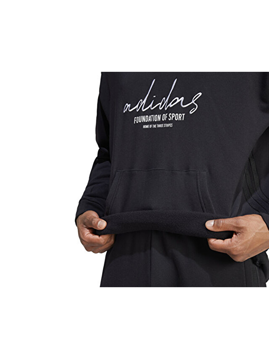 Bl Ft Hd Q3 Erkek Günlük Sweatshirts Iw3533 Siyah-5