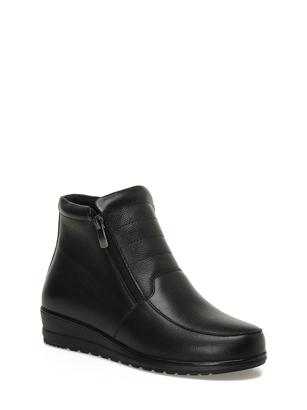 103510.Z5PR Siyah Kadın Dolgu Topuk Bot-1