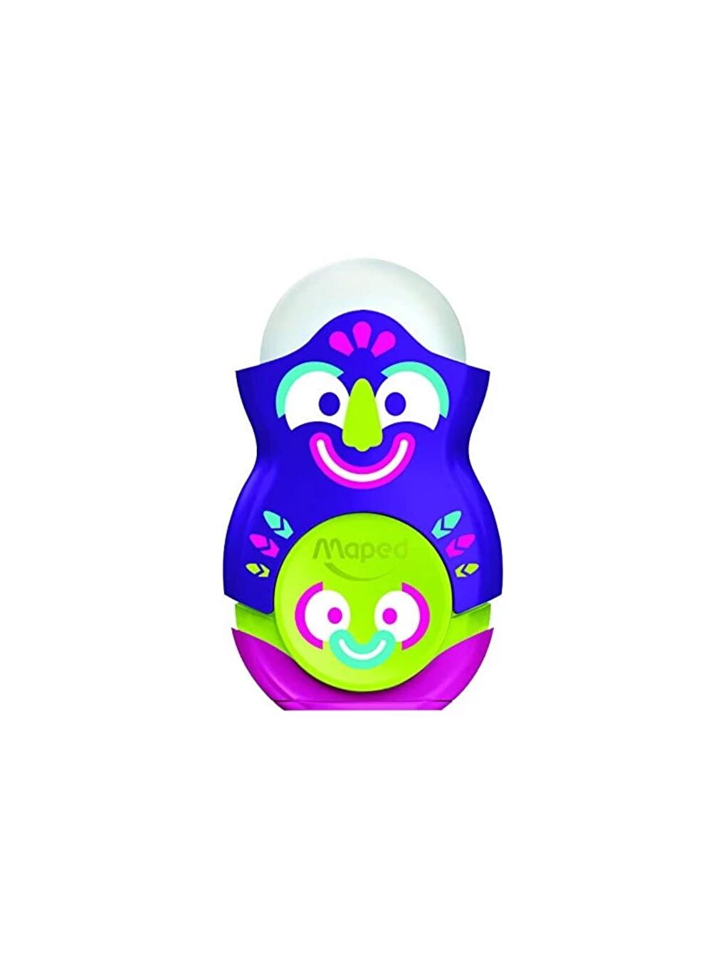 Maped Loopy Fancy Tek Bıçaklı Silgili Kalemtıraş (049131)