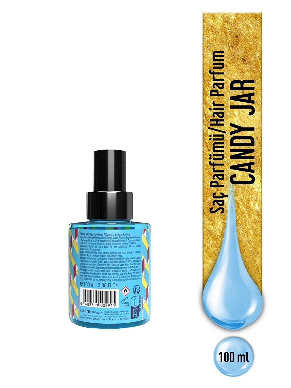 Candy Jar Saç Parfümü - 100 ml (EGX81)-1