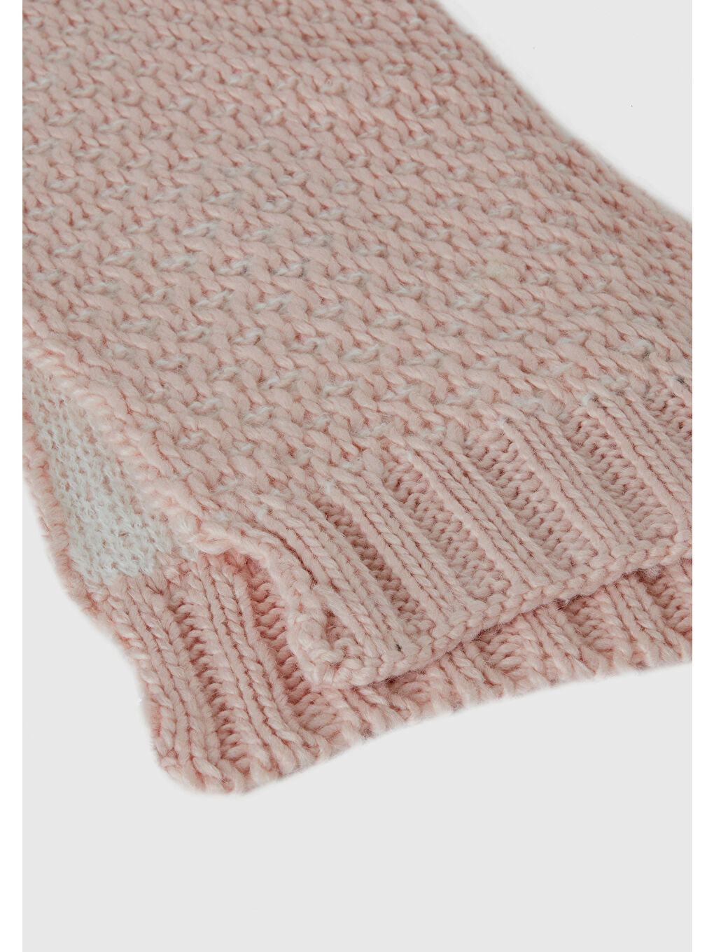 Pembe Kız Çocuk Gül Kurusu Atkı-1