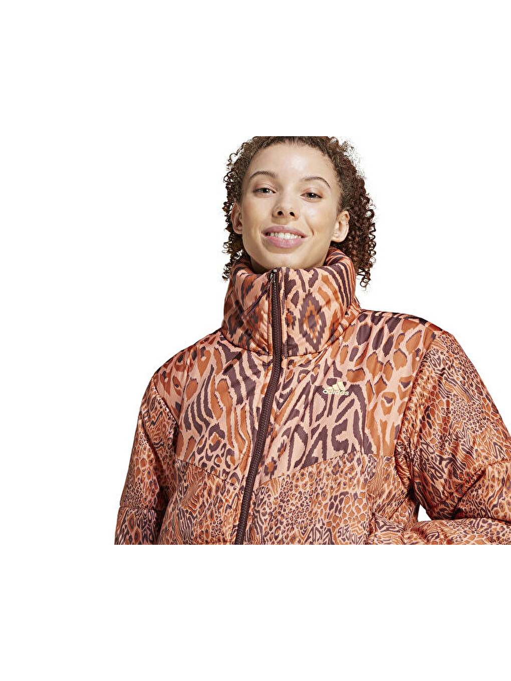 Farm Padded Jkt Kadın Günlük Mont Iv9757 Turuncu-4