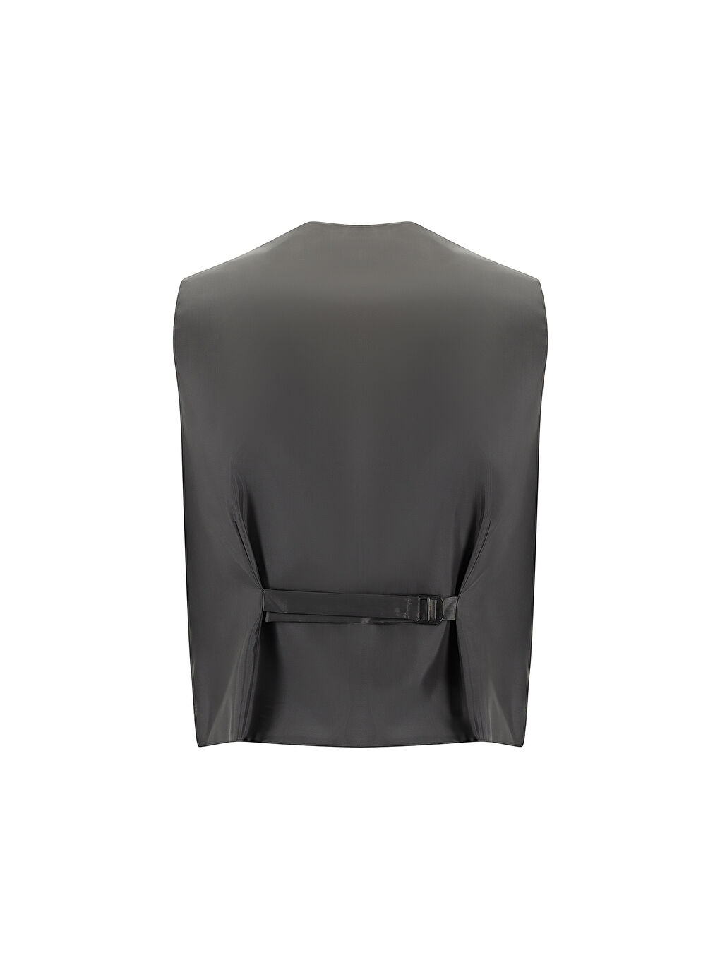 Gri Super Slim Fit Ekstra Dar Kesim Ekose Yelekli Kombinli Takım Elbise-4