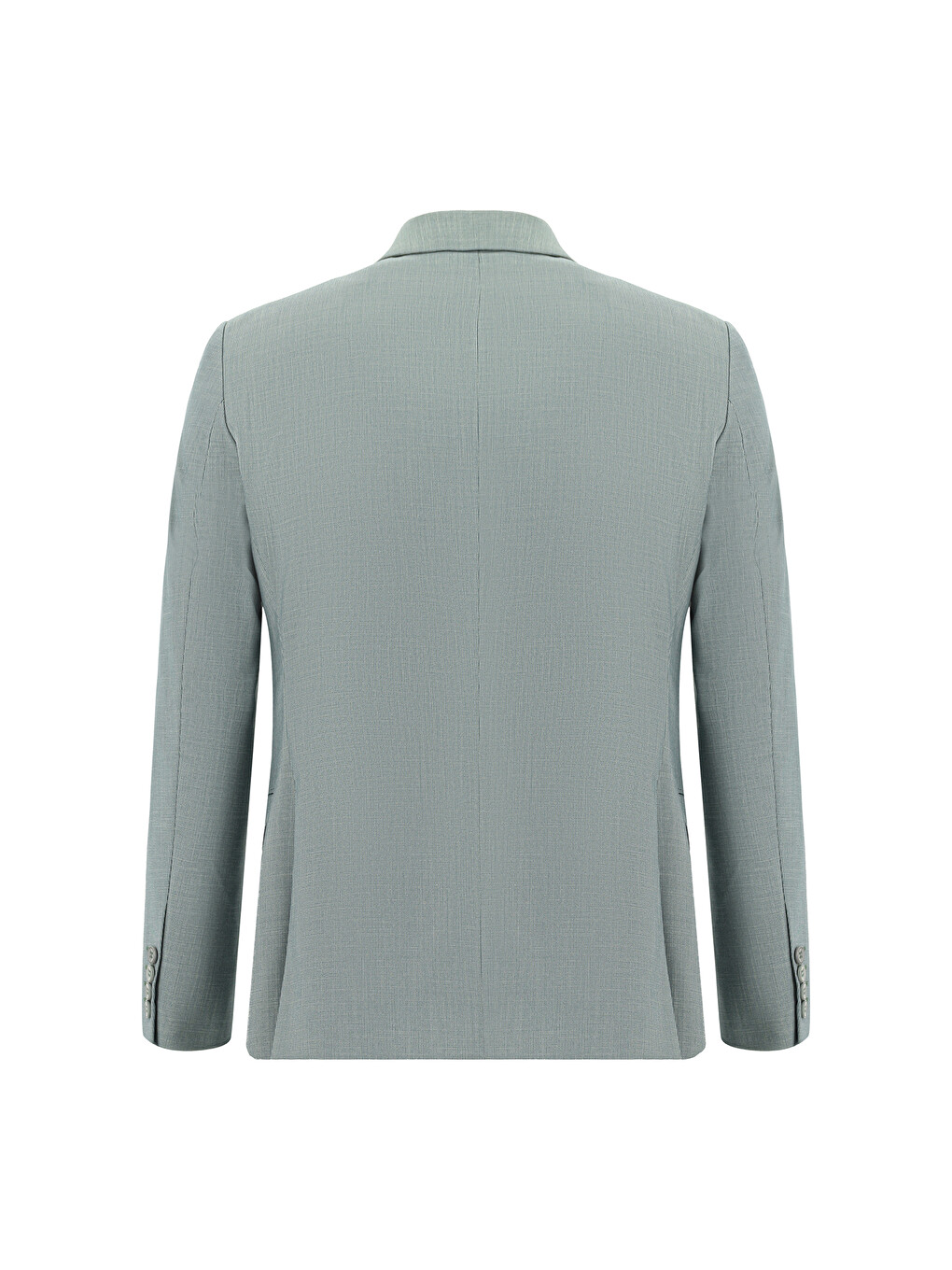 Yeşil Super Slim Fit Ekstra Dar Kesim Klasik Desenli Takım Elbise-2