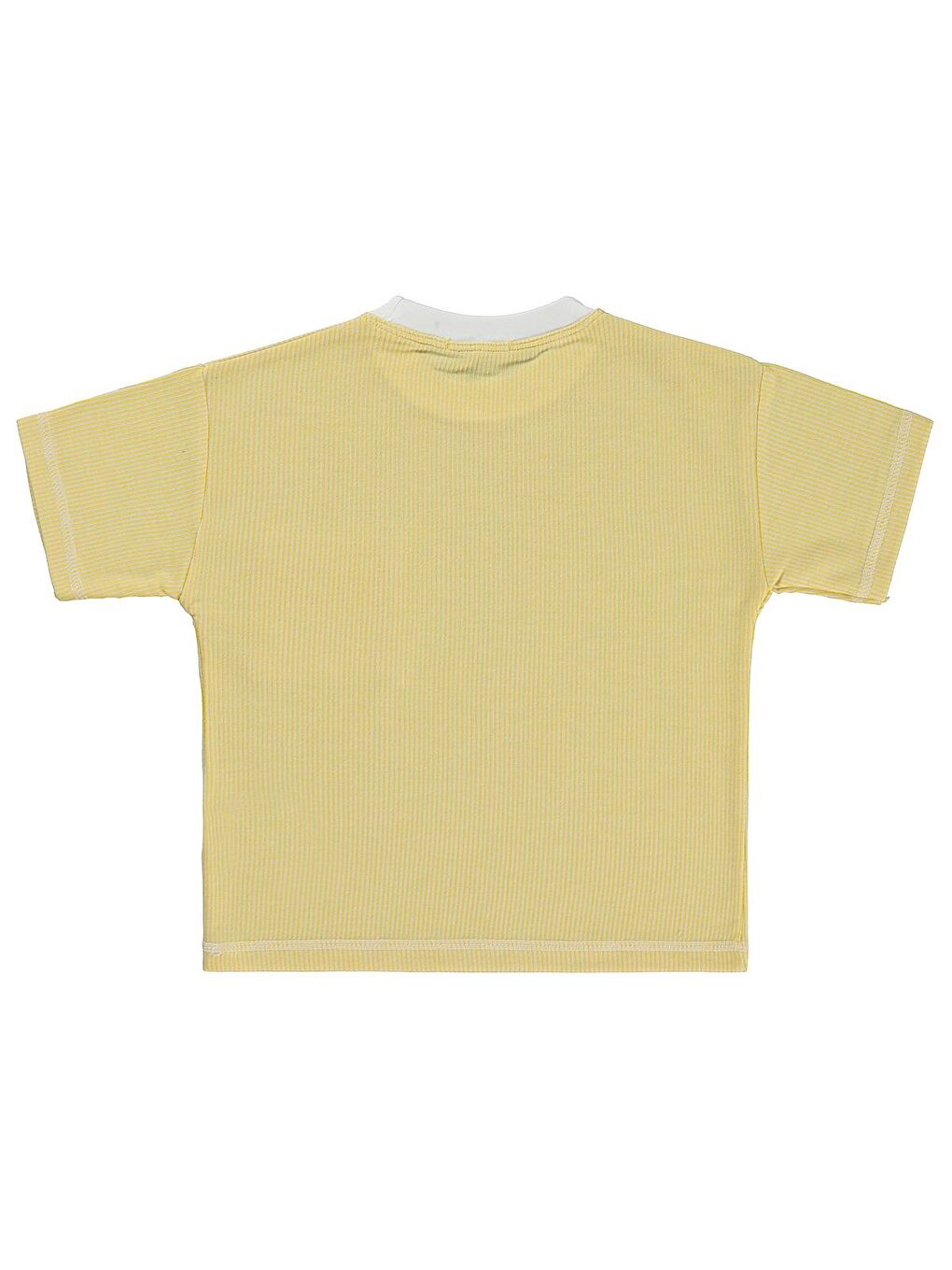 Boys Karyoka Dikişli Cepli 2-5 Yaş Tişört - Sarı 2-3 Yaş-1