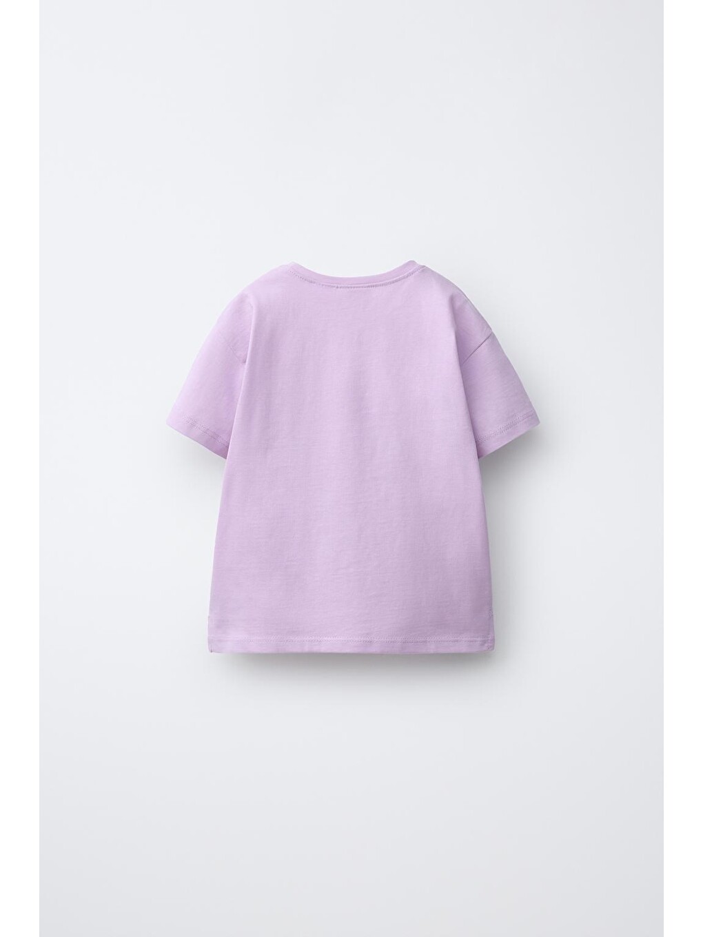 Karışık Kız Çocuk Pamuklu Basic T-shirt 3'lü Set-1