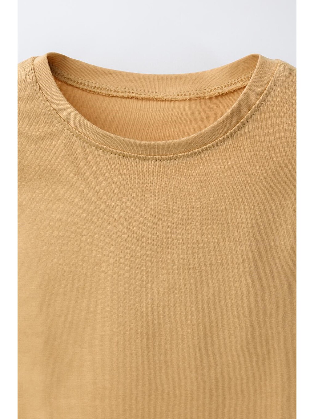 Karışık Kız Çocuk Pamuklu Basic T-shirt 3'lü Set-2