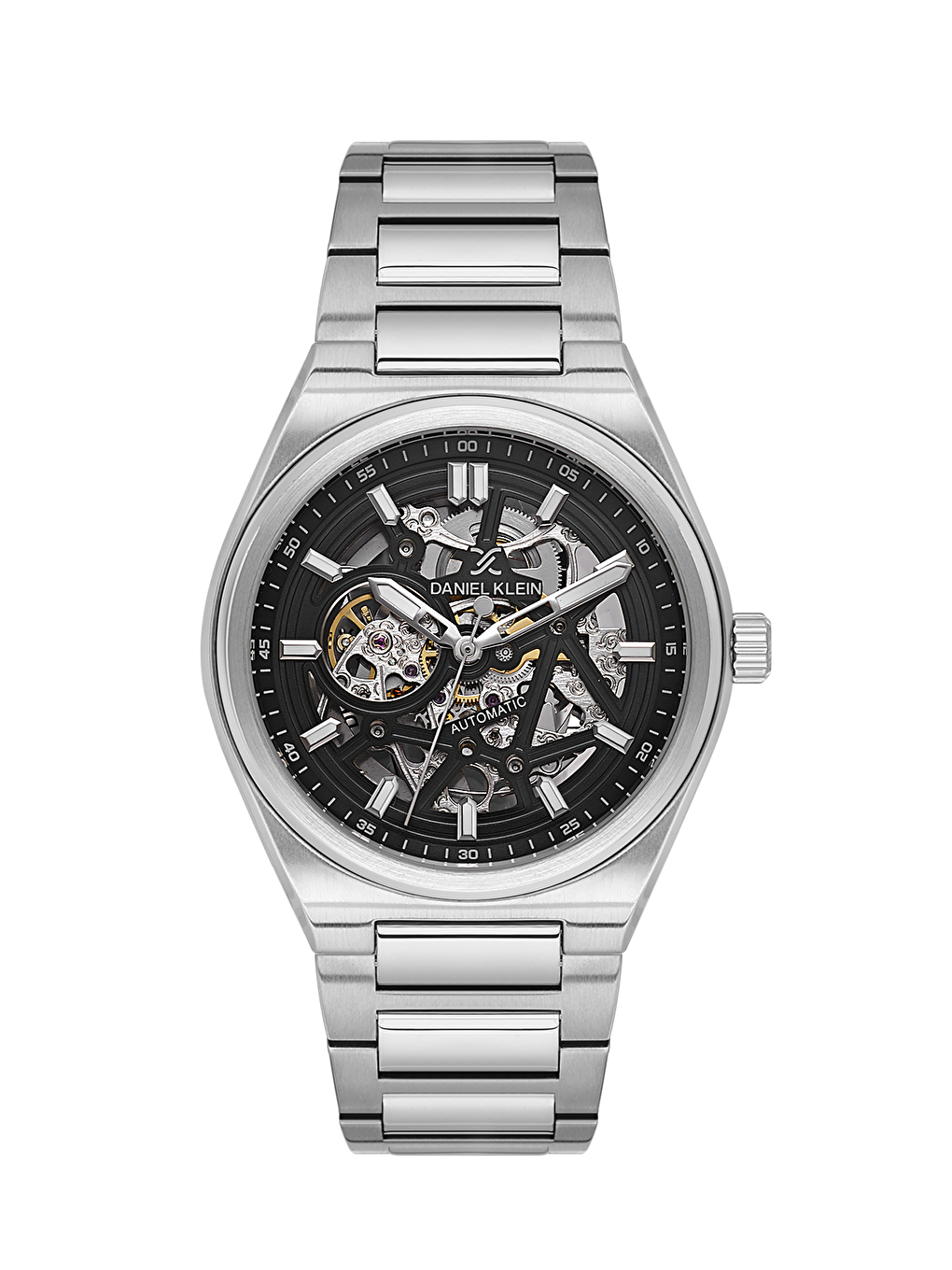 Gri DK.1.14012-6 Automatic Erkek Kol Saati