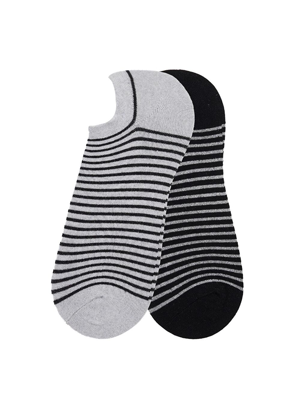 Karışık Erkek 2'Li Desenli Patik Çorap