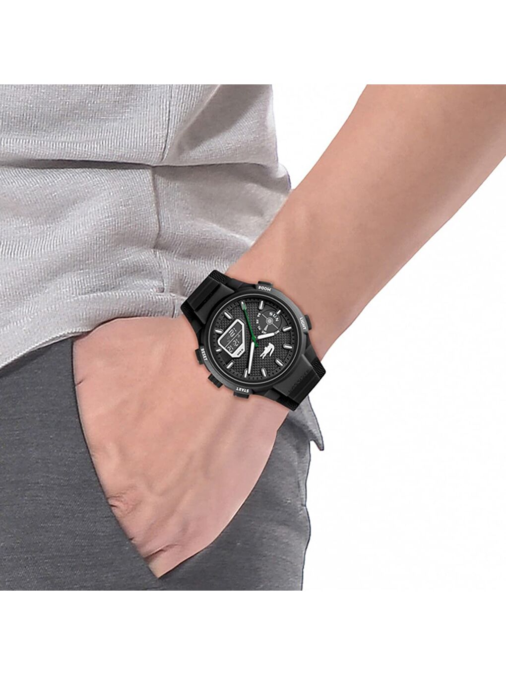 Siyah LAC2011365 Erkek Kol Saati-3