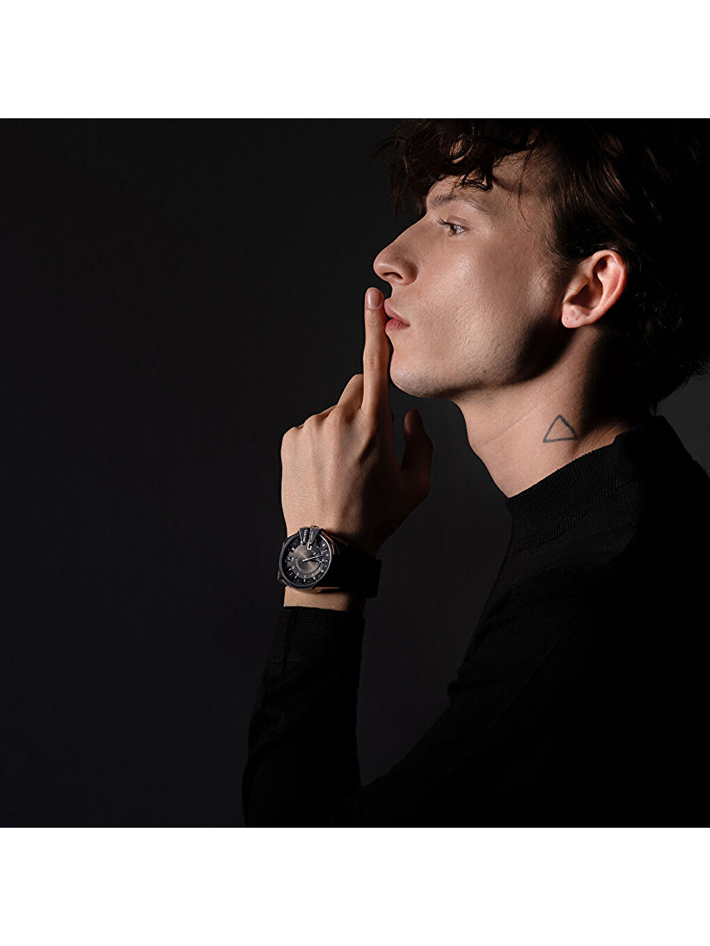 Kahverengi DZ1206 Erkek Kol Saati-3