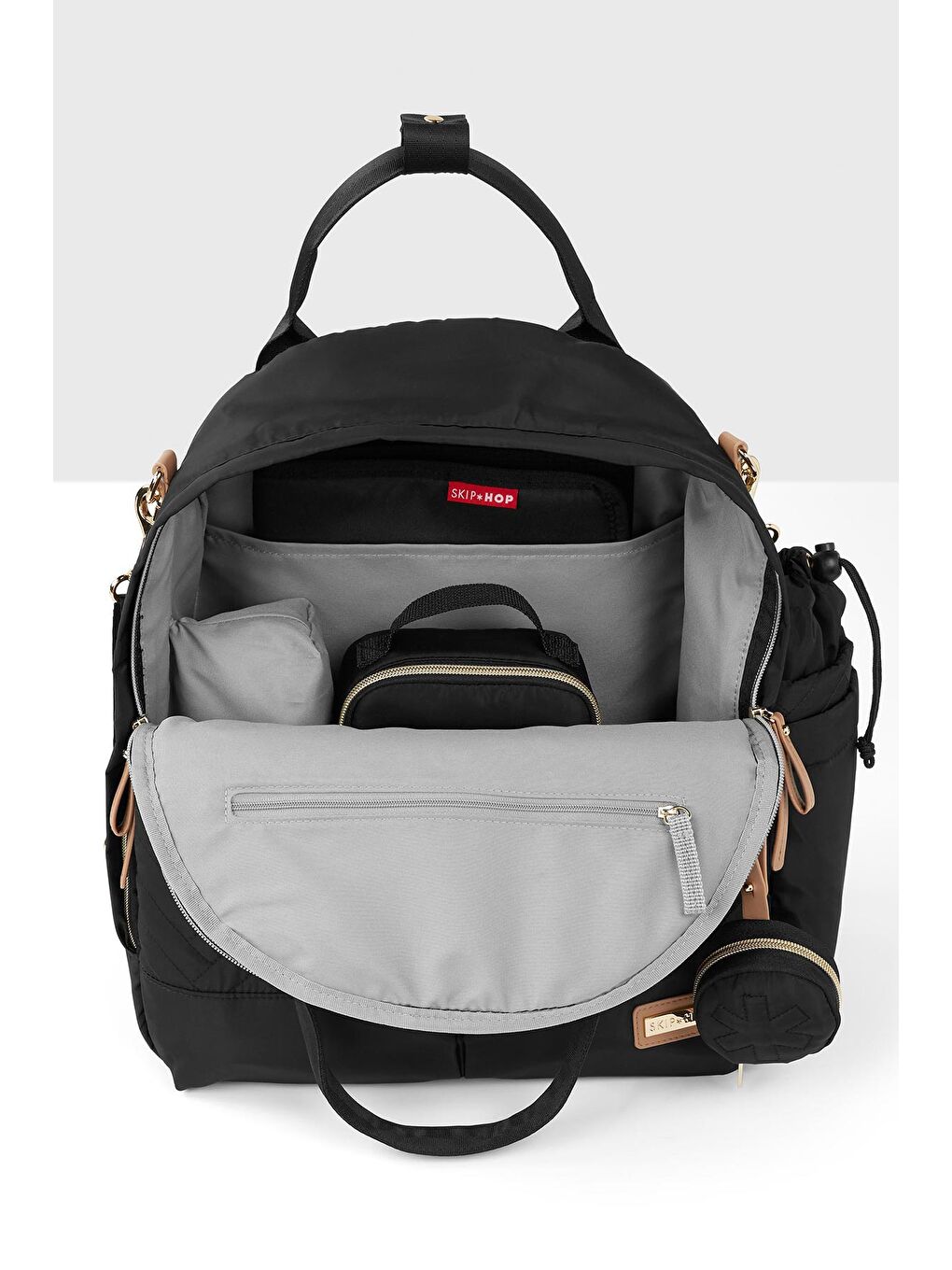 Main Frame 6 Bölmeli Sırt Çantası – Siyah-1