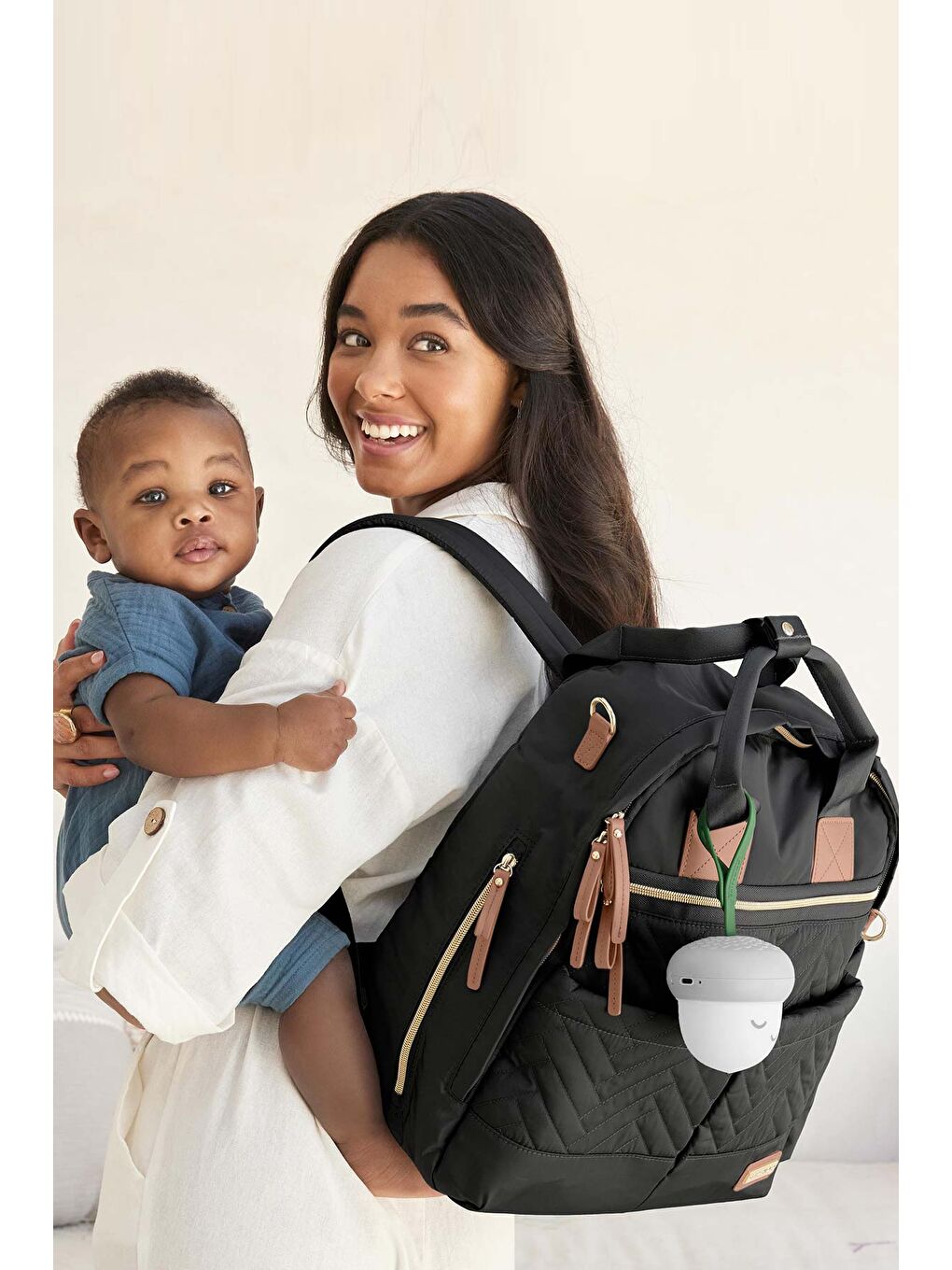 Main Frame 6 Bölmeli Sırt Çantası – Siyah-3