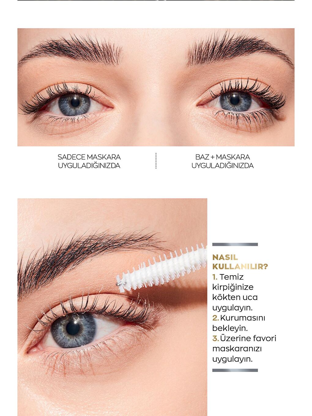 AVON Renksiz True Lash Genius 5 Etkili Mavi Siyah Maskara ve Maskara Bazı Paketi - 4