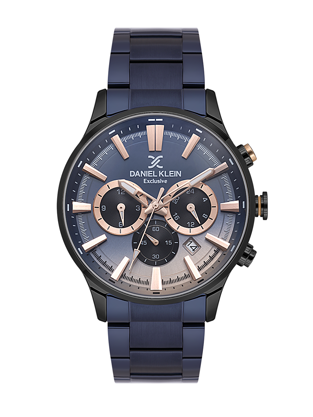 Lacivert DK.1.13643-17 Exclusive Erkek Kol Saati