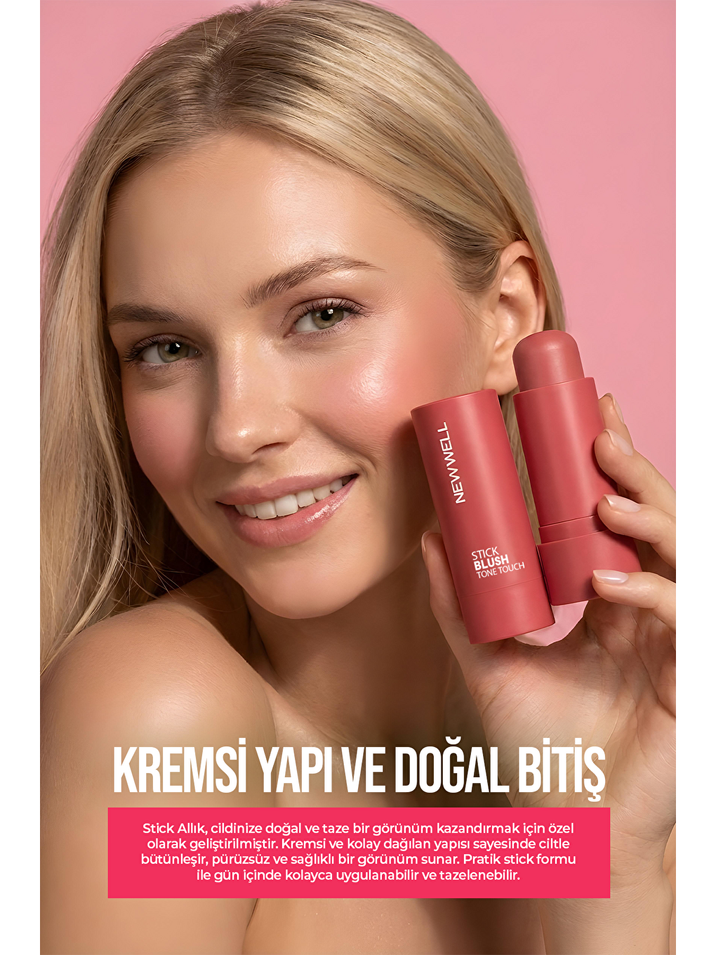 Stick Blush Tone Touch Hot Cream 05 – Stick Allık-1