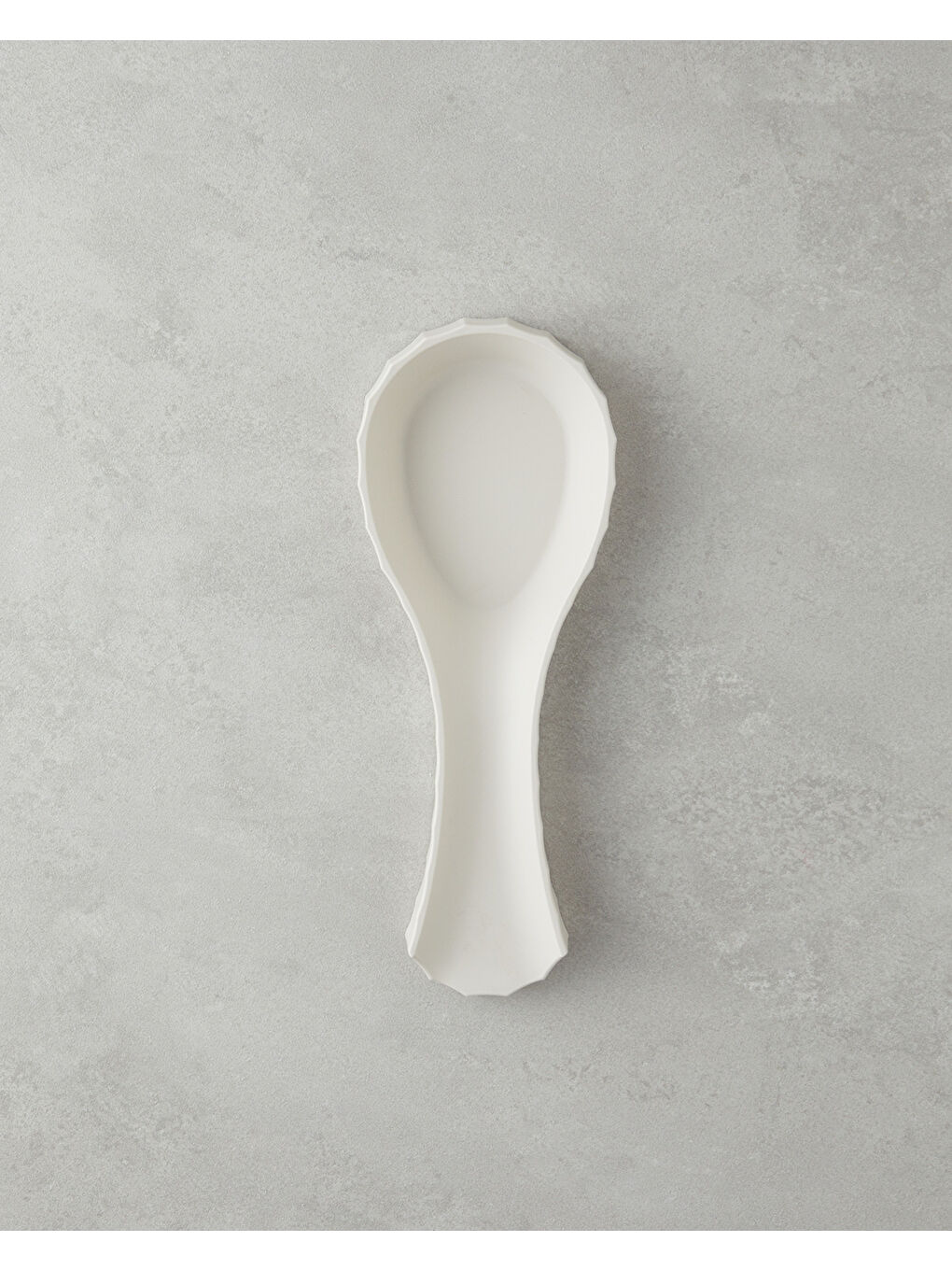 Ekru Colessa Plastik Kaşıklık Mutfak Gereci 28 cm Krem