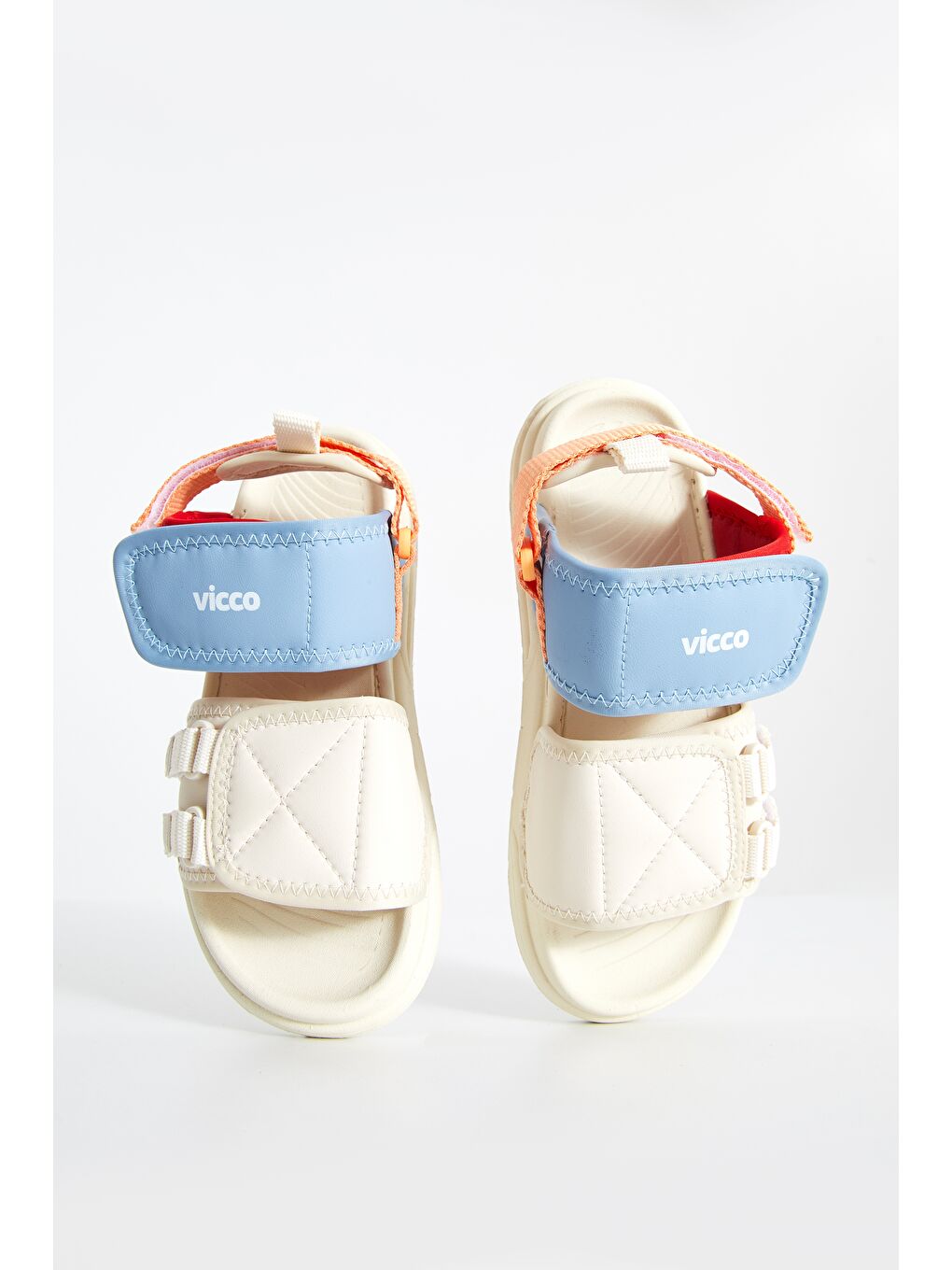 Vicco Bej Juju Hafif Unisex Okul Öncesi Bej Sandalet - 2