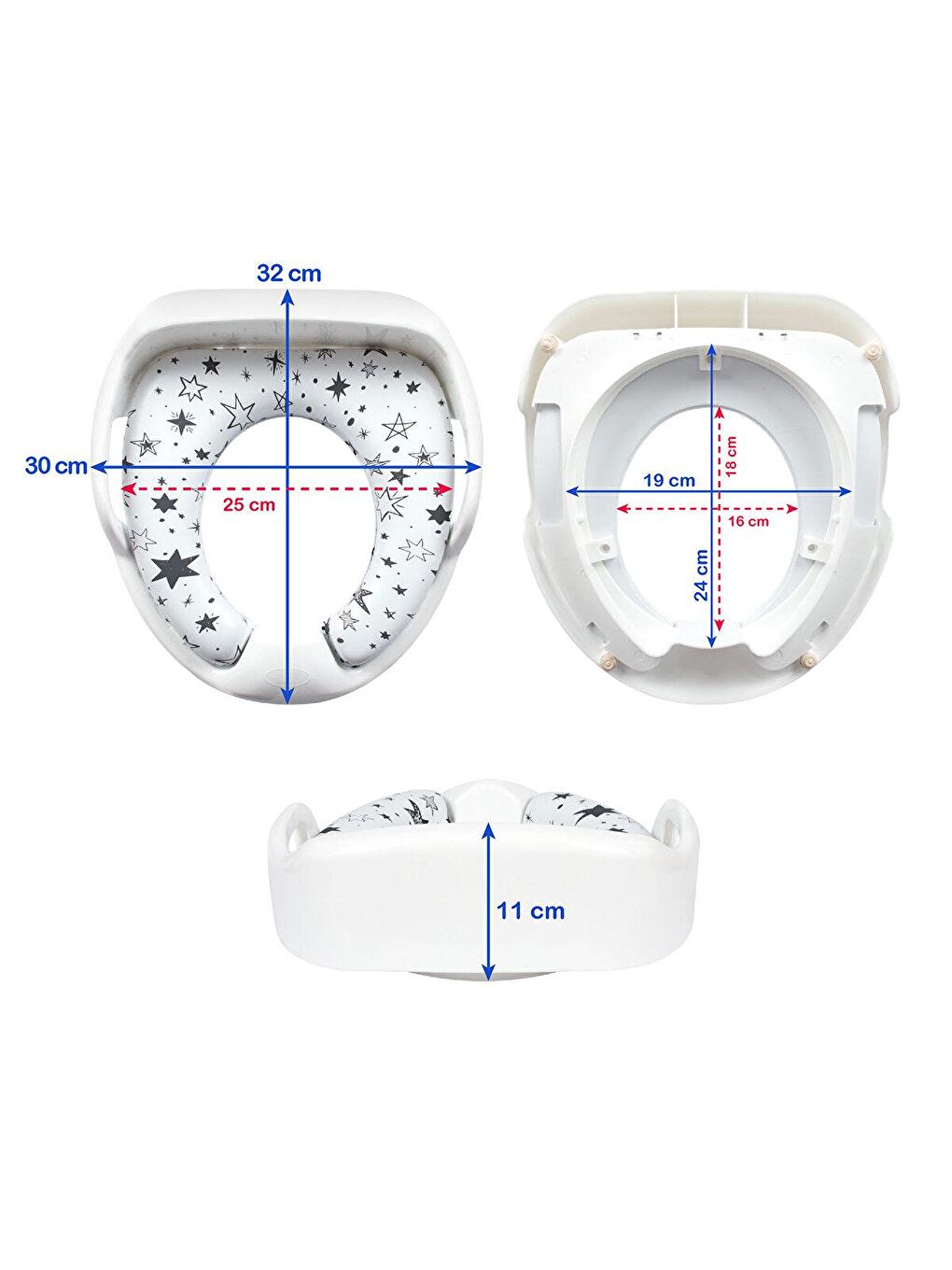 baby plus Karışık Bebek Lüks Klozet Adaptörü - 1