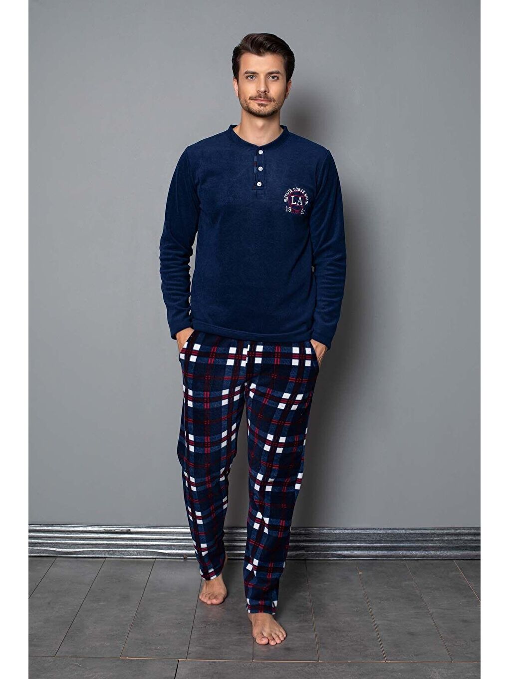 İndigo Polar Pijama Takım 2904 -2