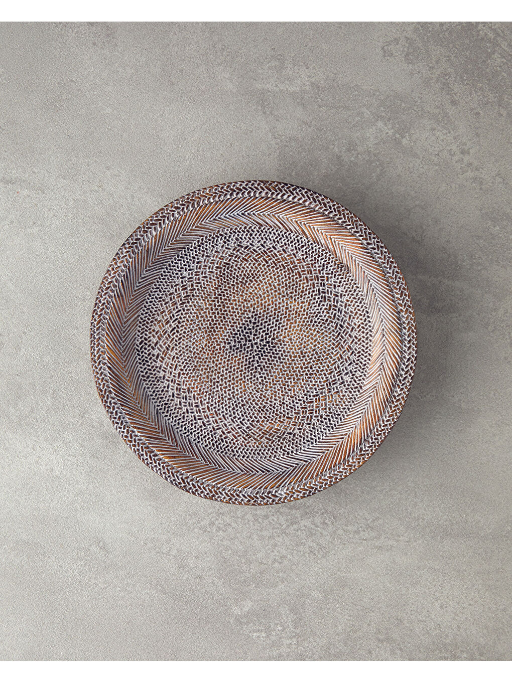 Kahverengi Cozy Polyresin Dekoratif Tepsi Kahve-1